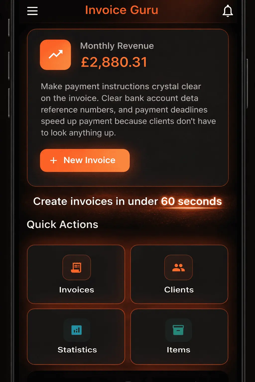 Screenshot 2 of Invoice Guru