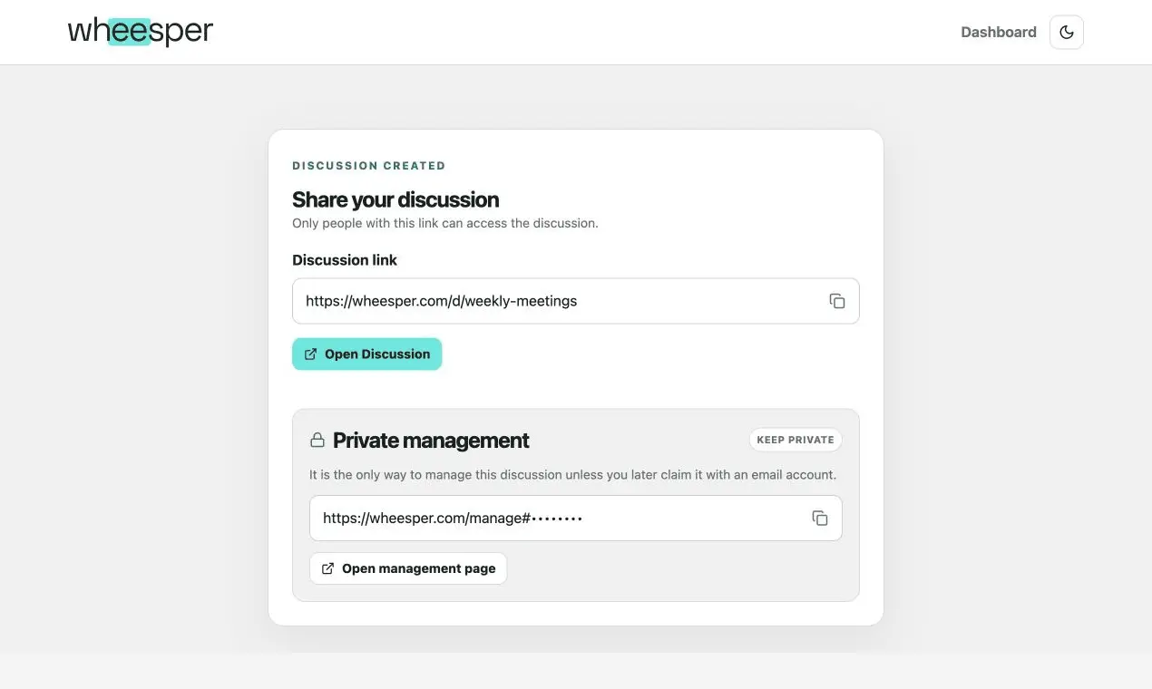 Screenshot 3 of Wheesper