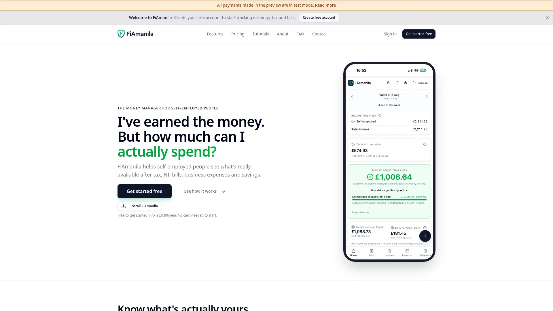 Screenshot 1 of FiAmanila