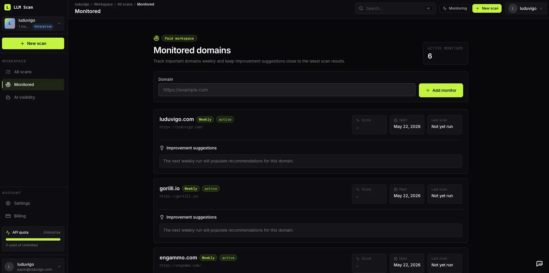 Screenshot 7 of LLM Scan