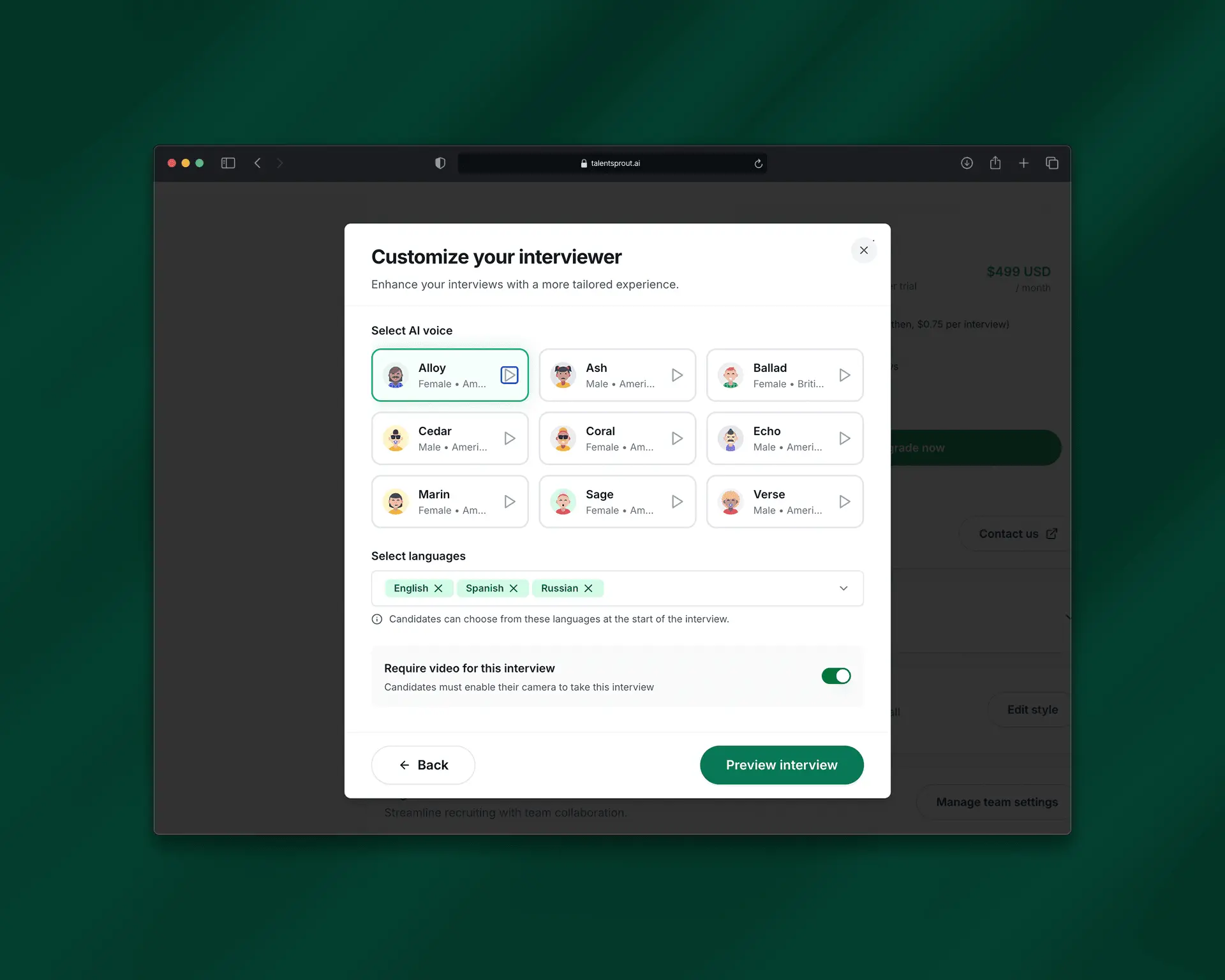 Screenshot 5 of TalentSprout