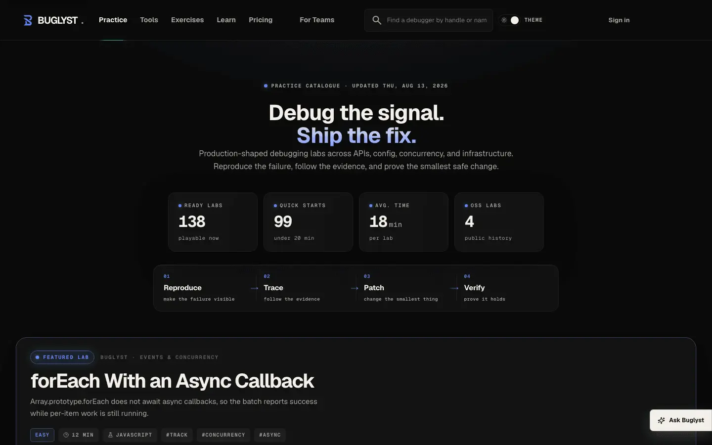 Screenshot 2 of Buglyst