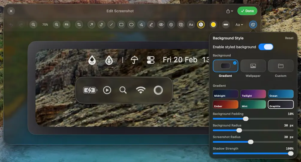 Screenshot 1 of Droppy
