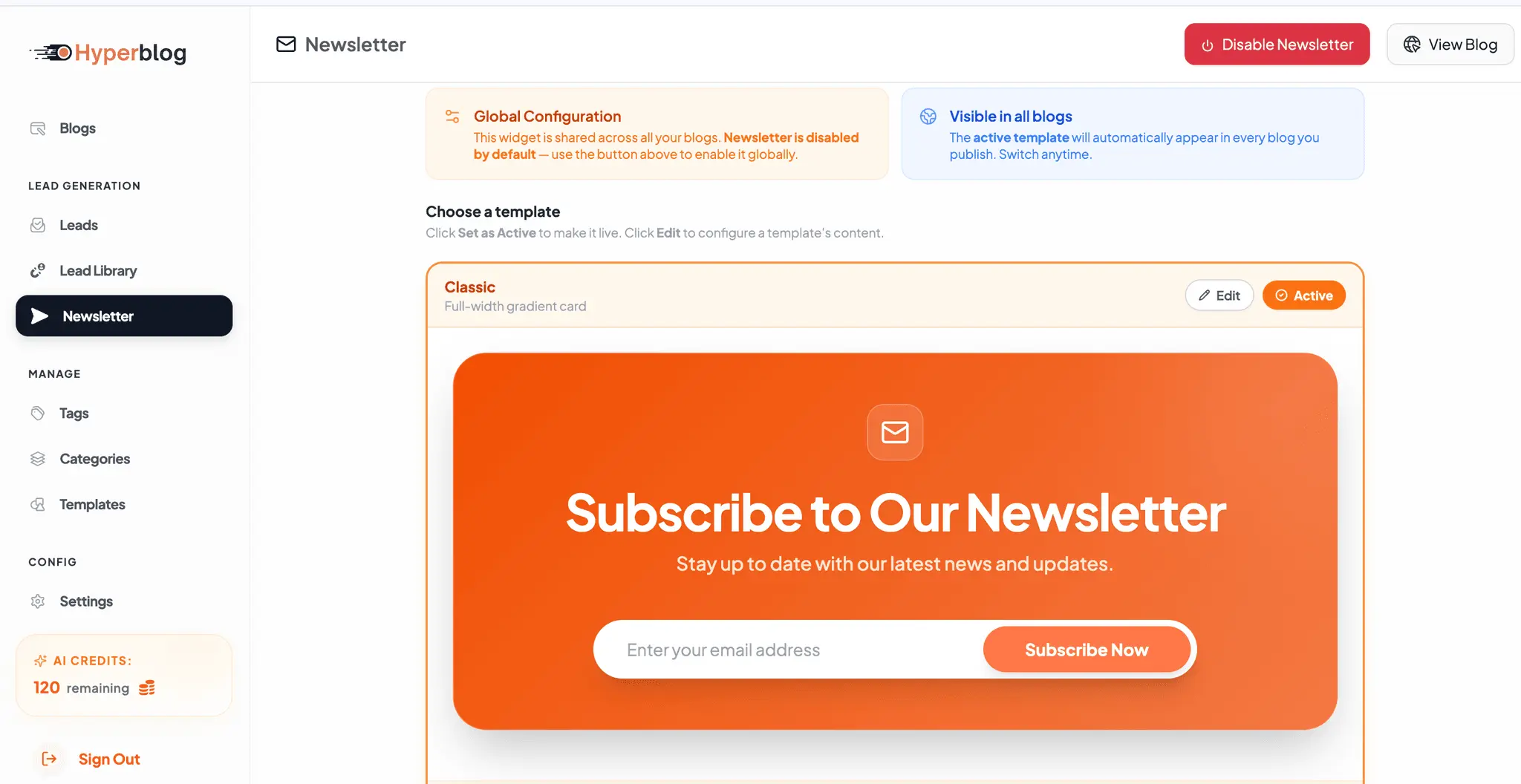 Screenshot 3 of Hyperblog