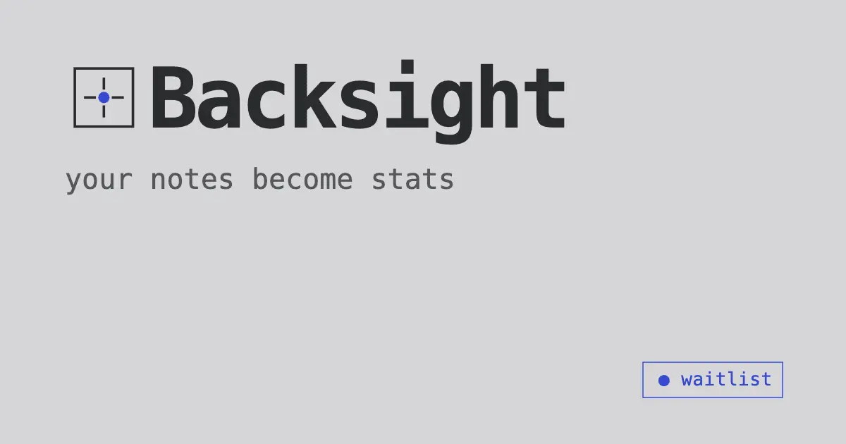 Screenshot 1 of Backsight