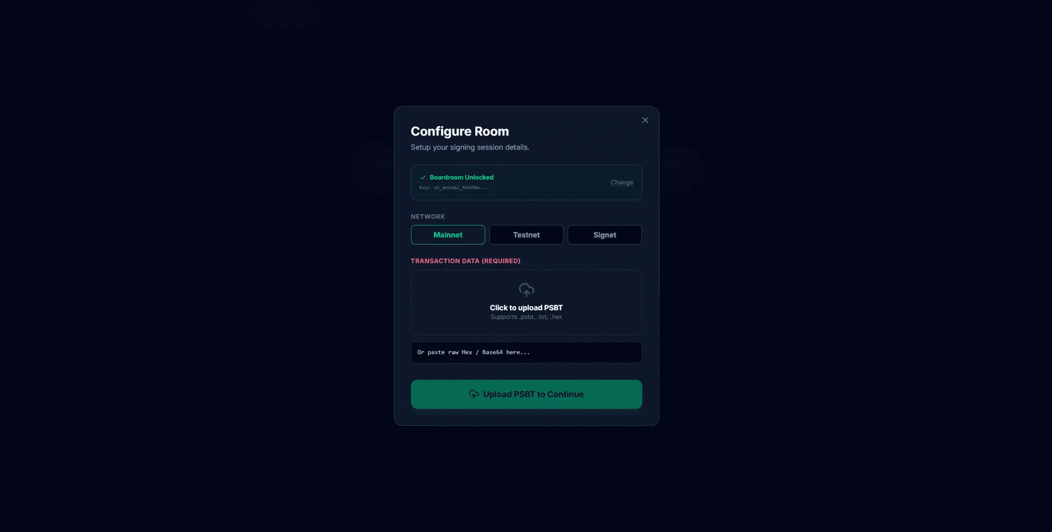 Screenshot 4 of SigningRoom.io