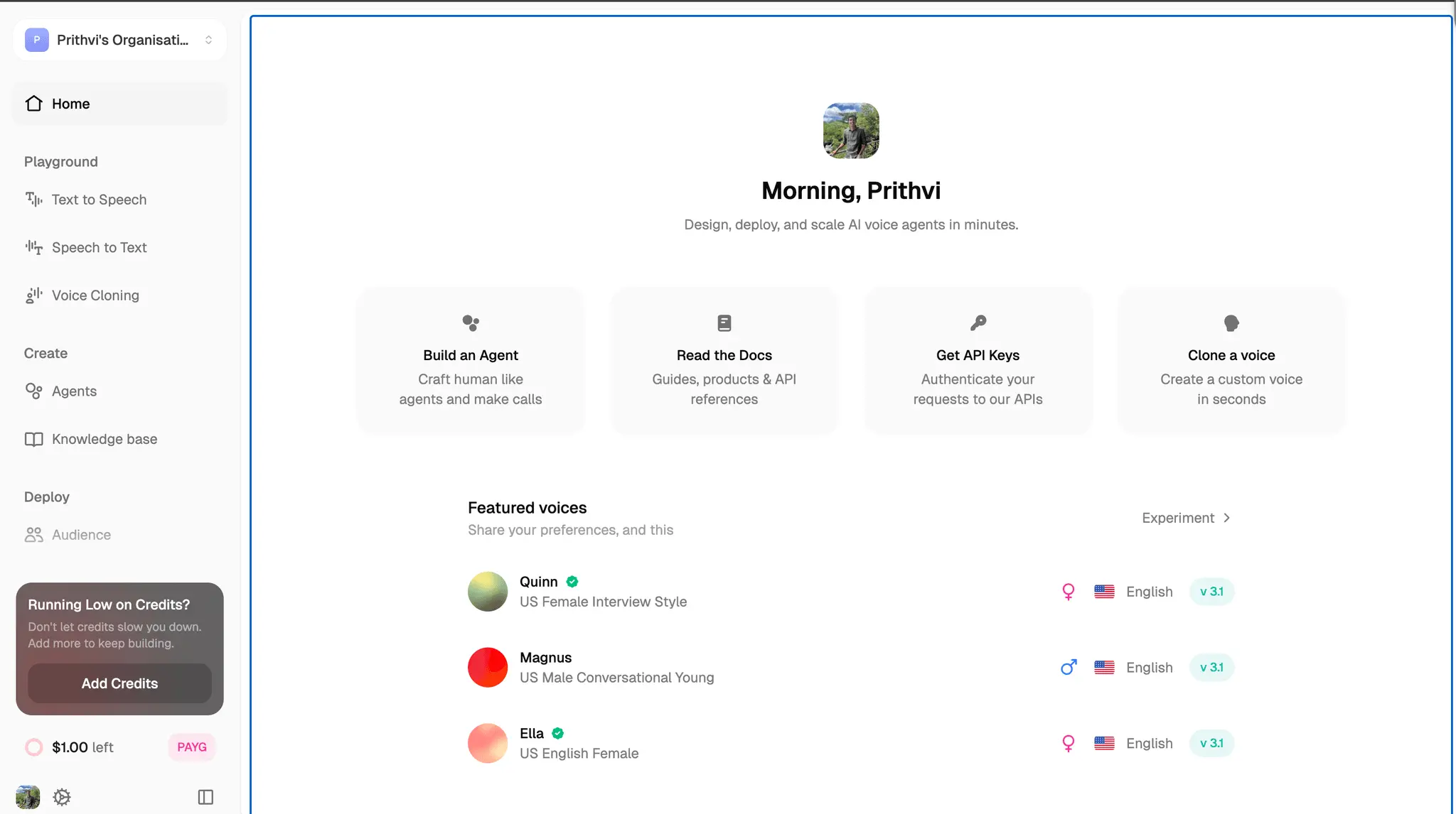 Screenshot 4 of Real Time Voice AI