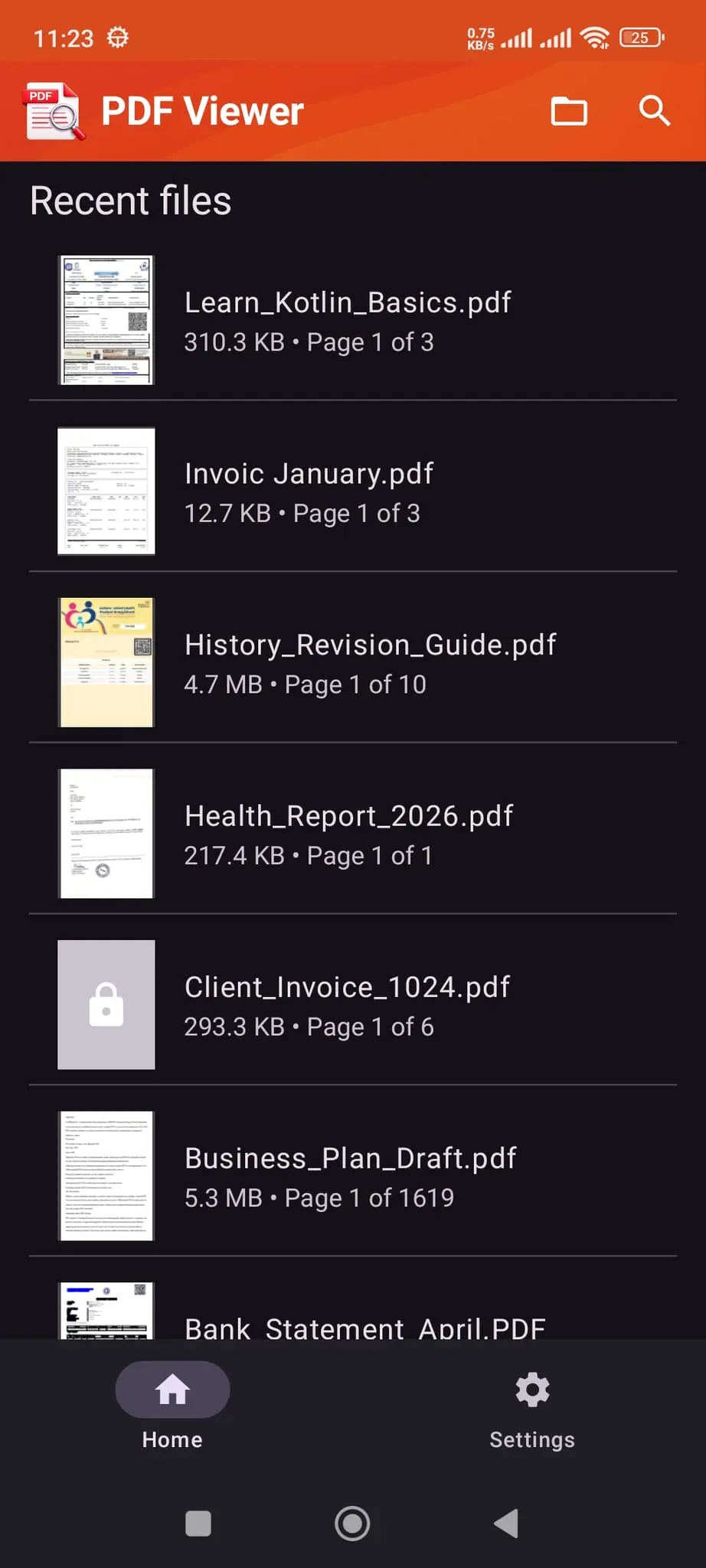 Screenshot 3 of PDF Viewer
