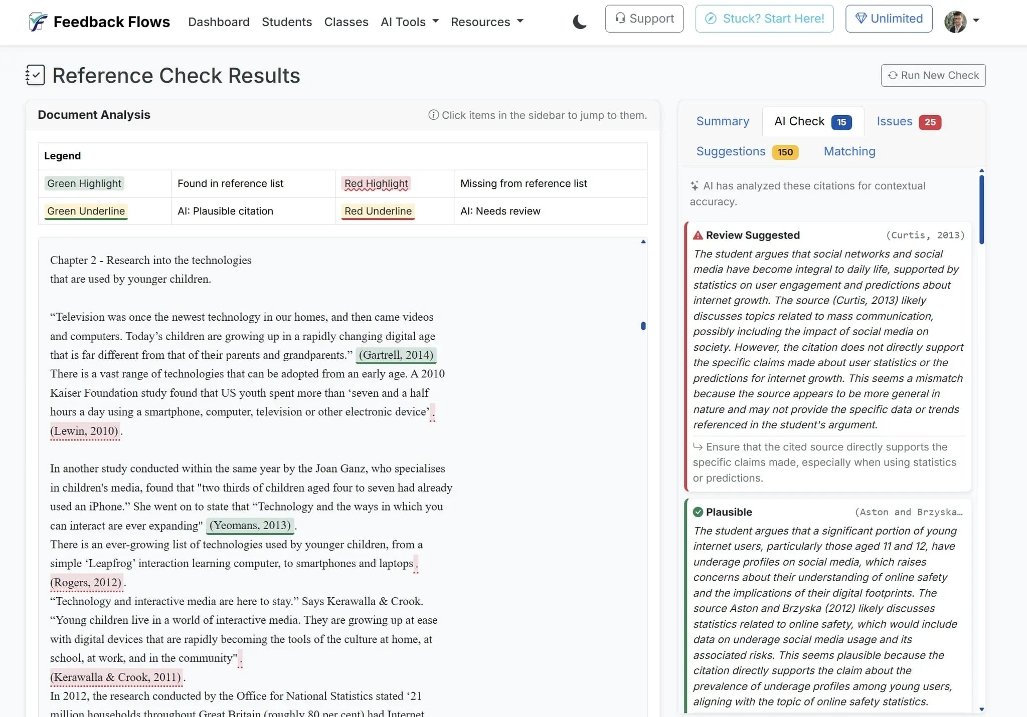 Screenshot 1 of Automated Marking for Teachers 