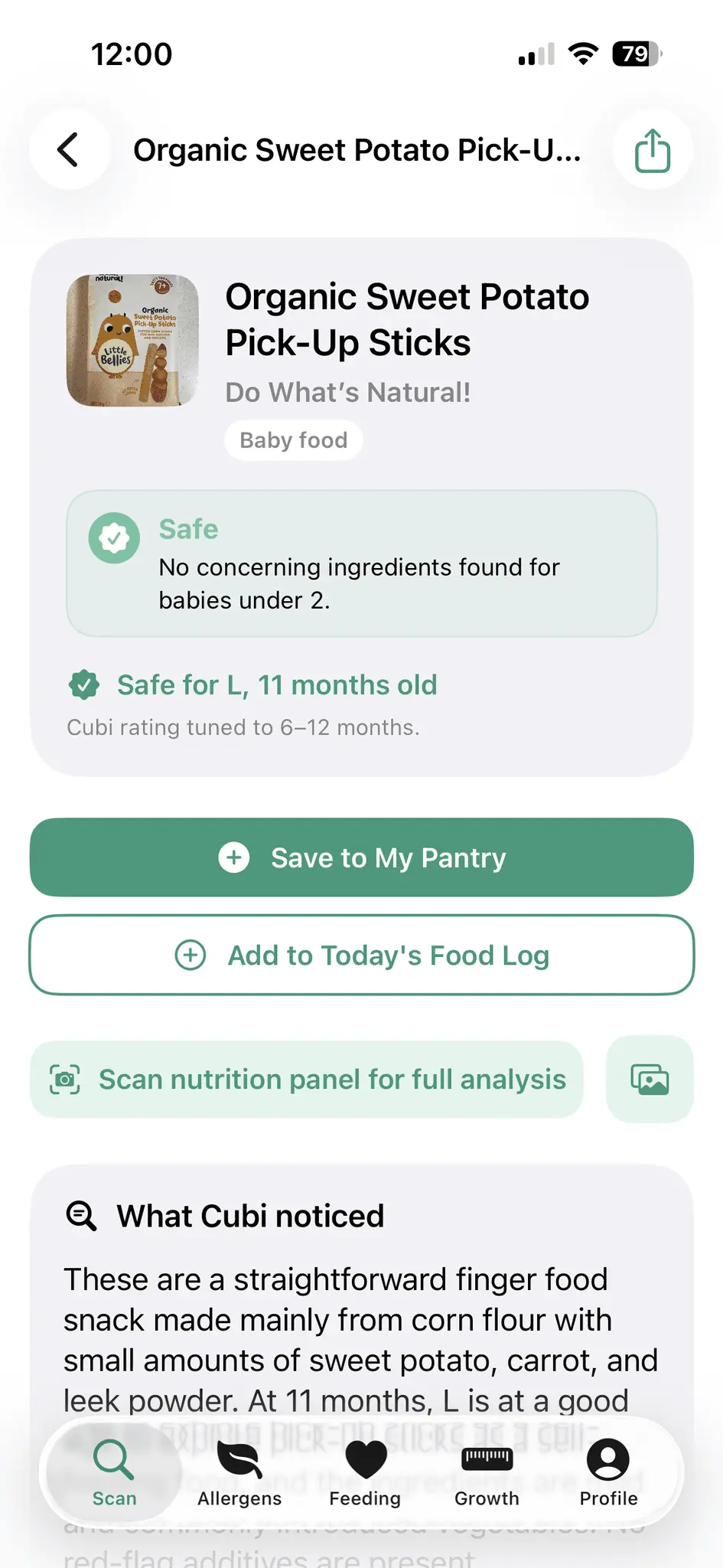 Screenshot 2 of Cubi Safety Scanner