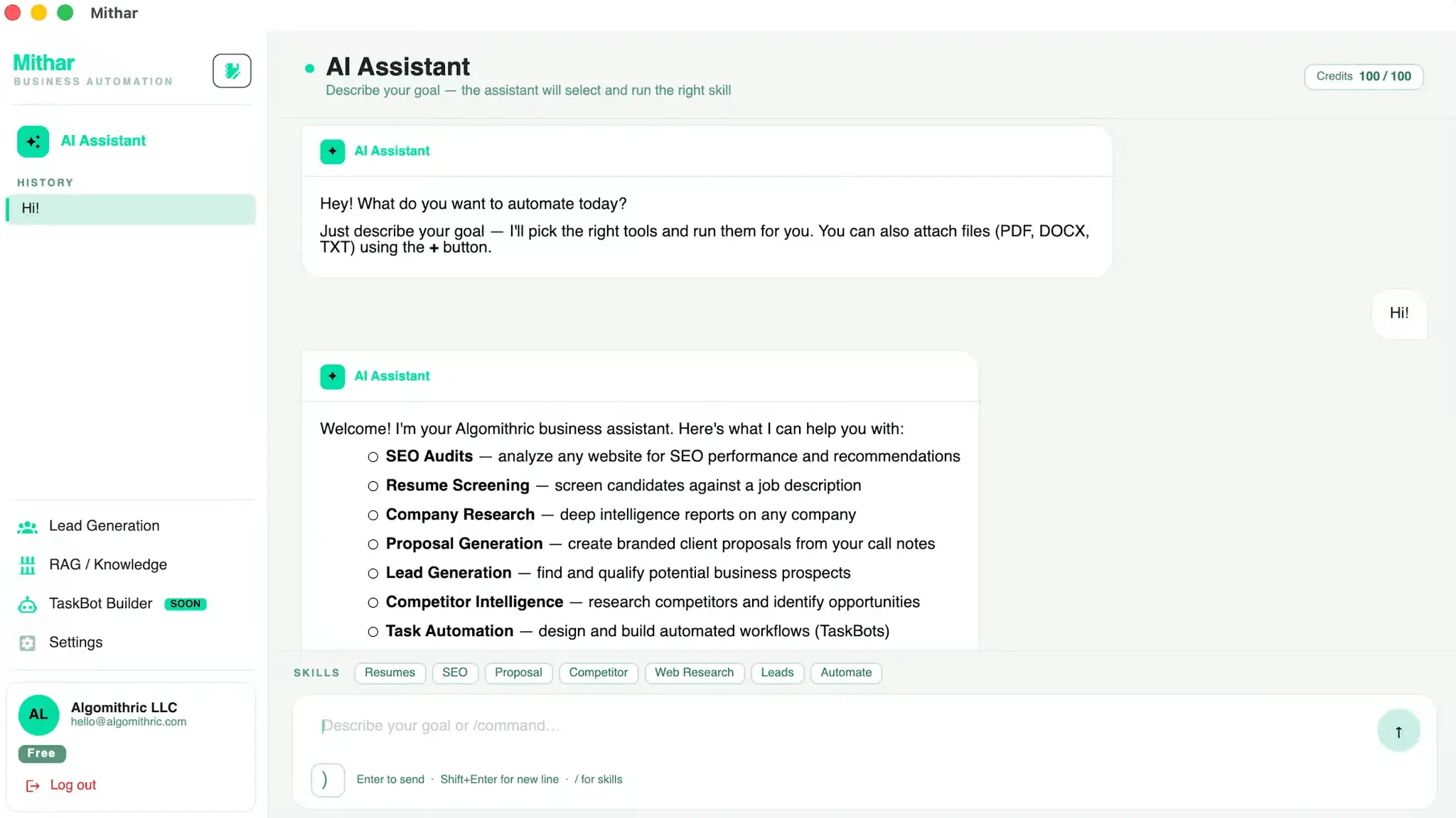 Screenshot 1 of Mithar