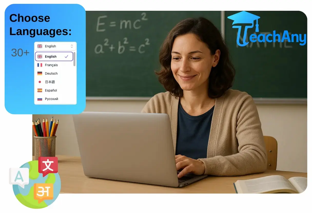 Screenshot 1 of TeachAny