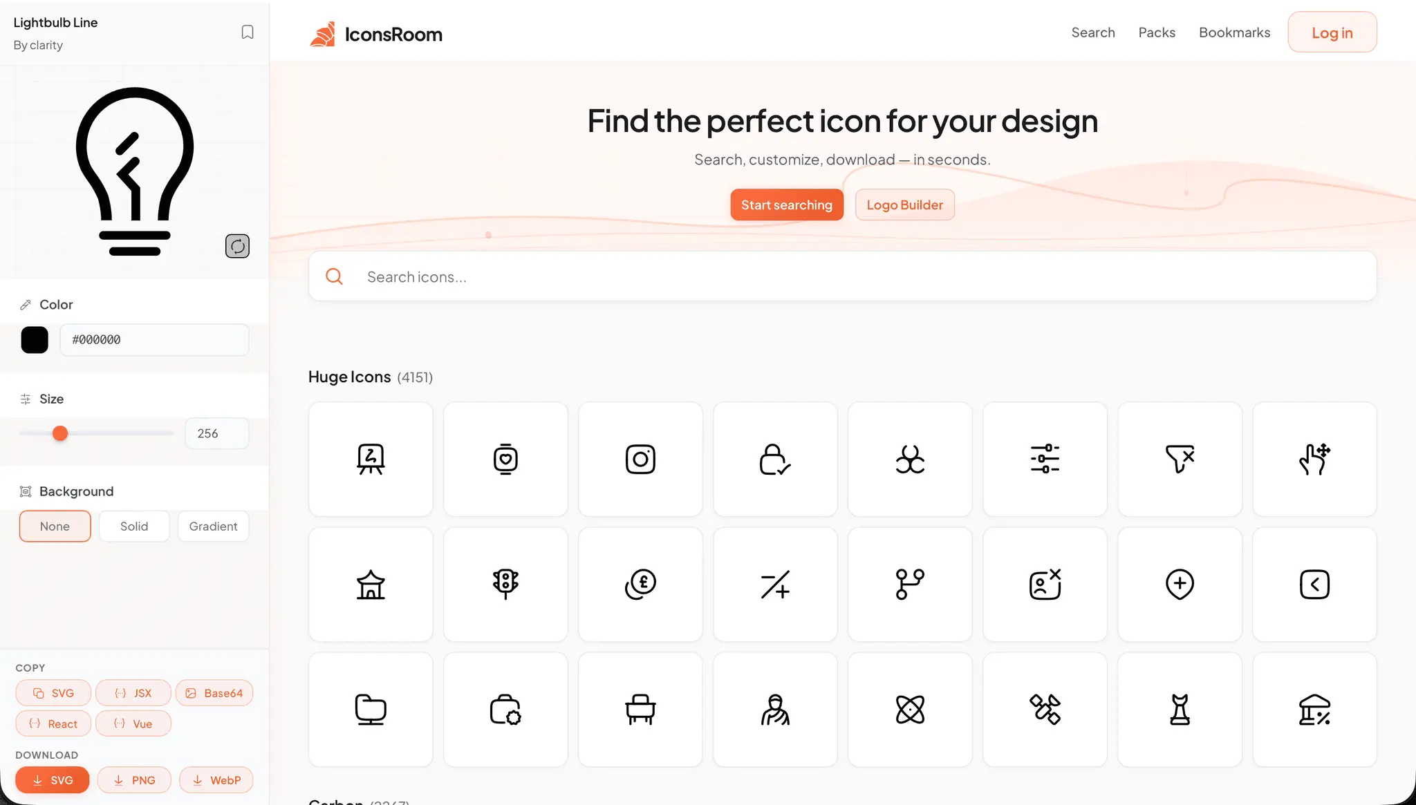 Screenshot 1 of IconsRoom