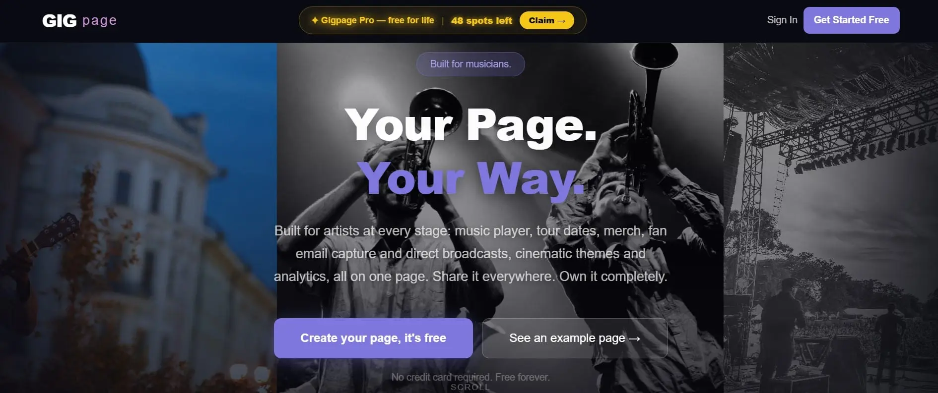 Screenshot 2 of Gigpage