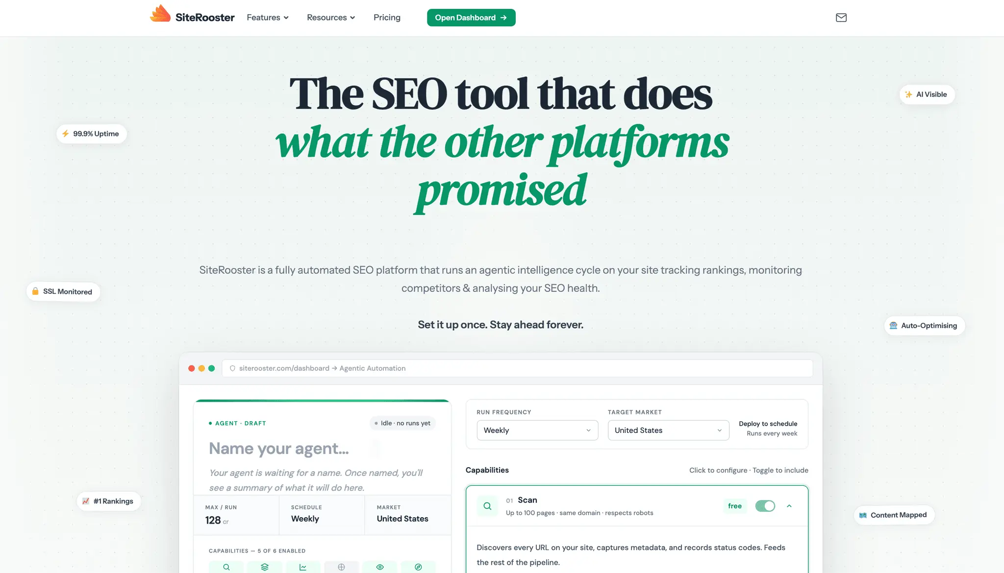 Screenshot 2 of SiteRooster