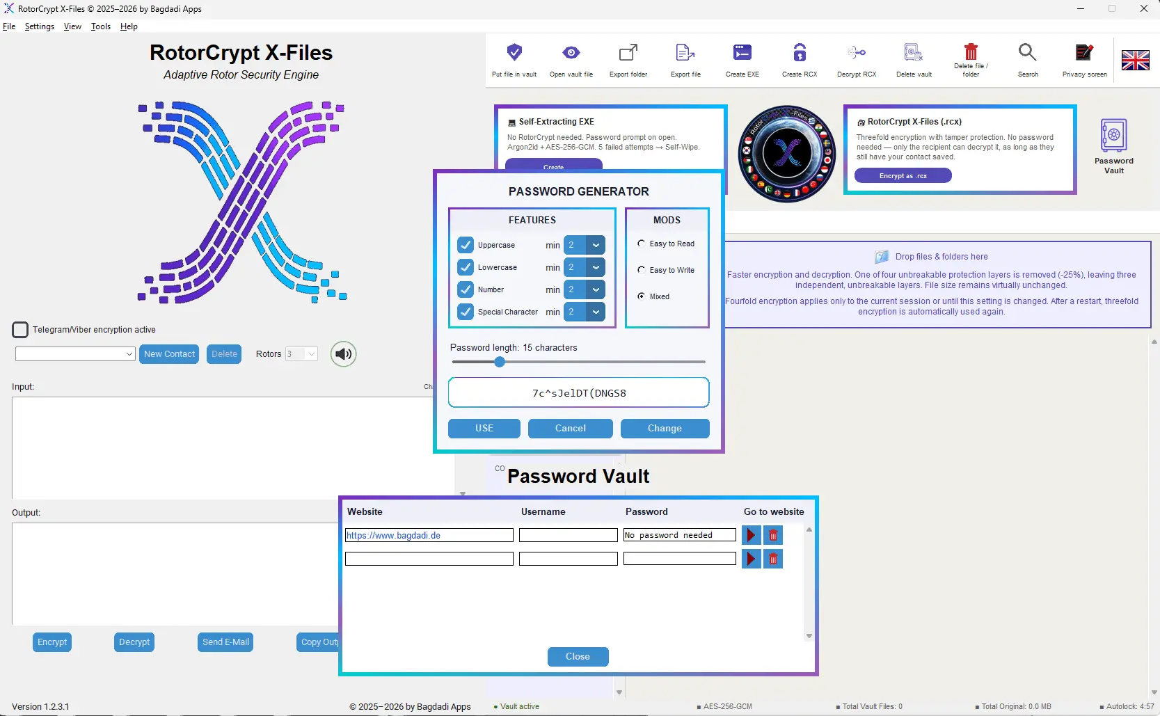 Screenshot 4 of RotorCrypt X-Files