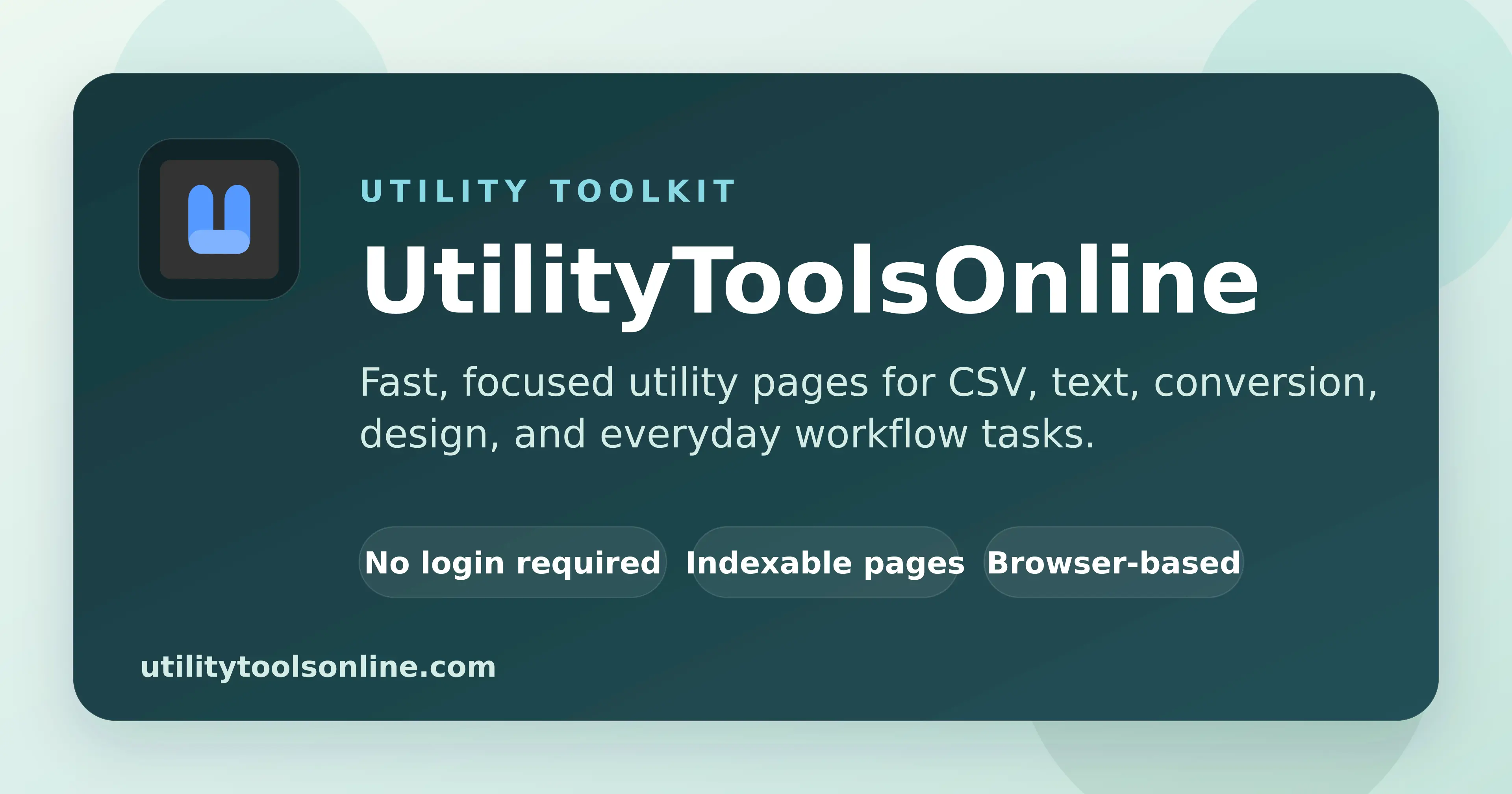 Screenshot 1 of Utility Tools Online