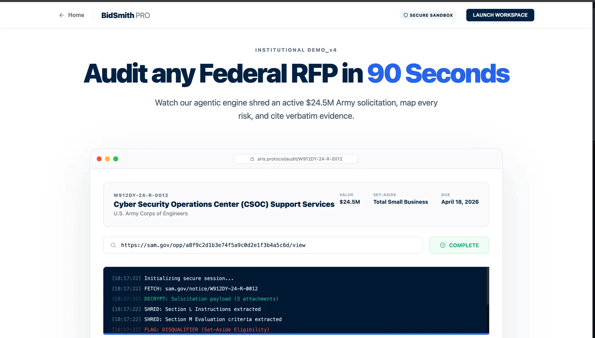 Screenshot 1 of BidSmith