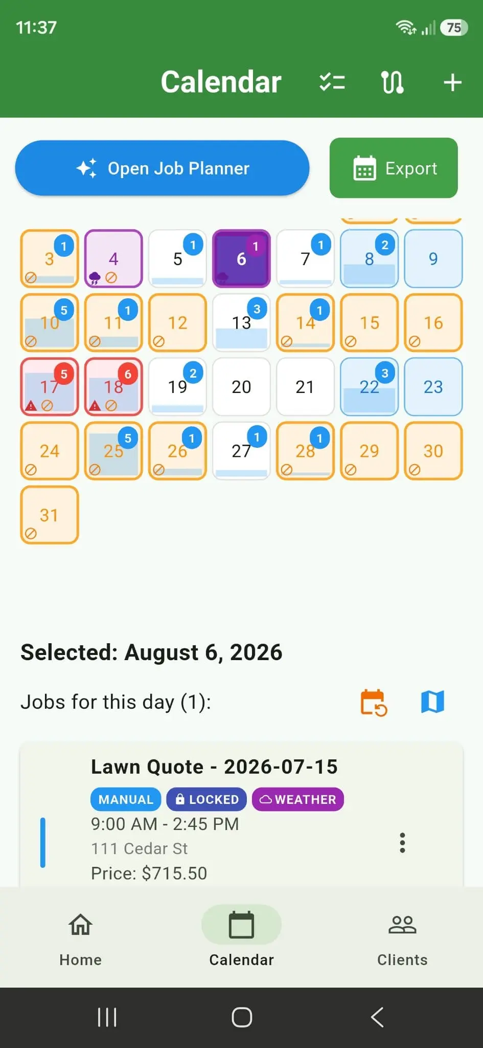 Screenshot 5 of Mow Quote: Lawn Care CRM