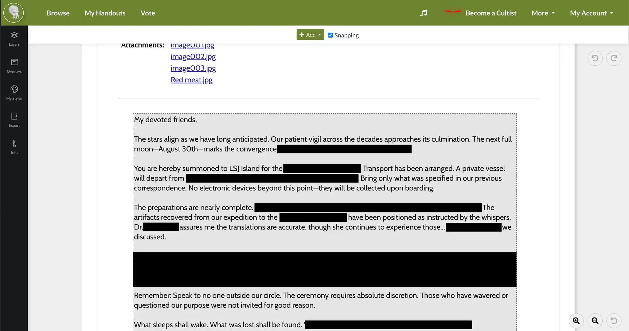 Screenshot 4 of Handout Generator