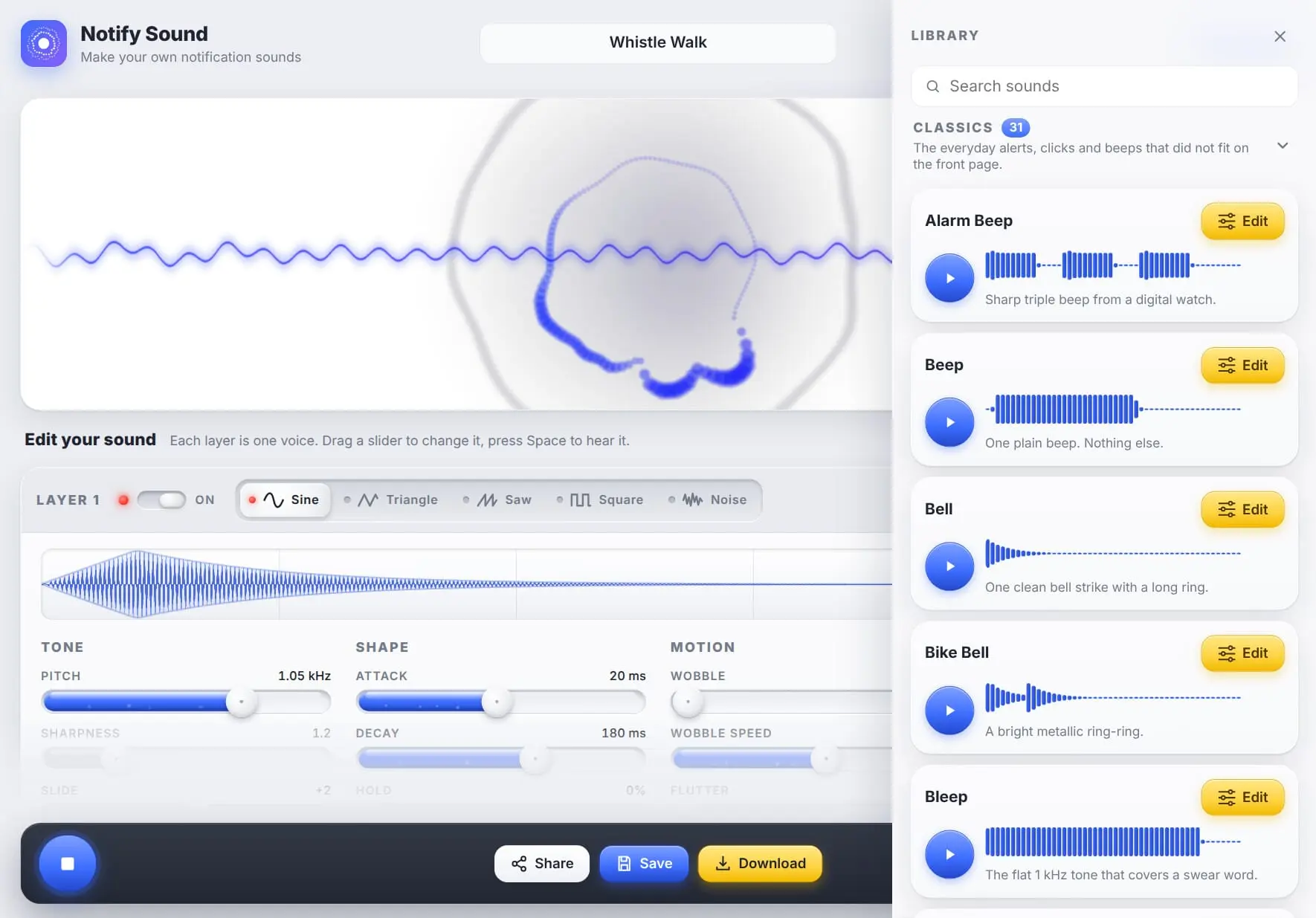 Screenshot 7 of Notify Sound