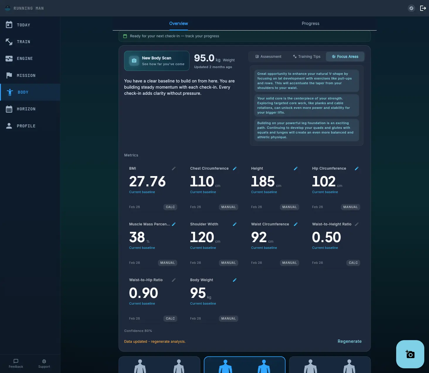 Screenshot 4 of Pelaris AI Fitness Coaching
