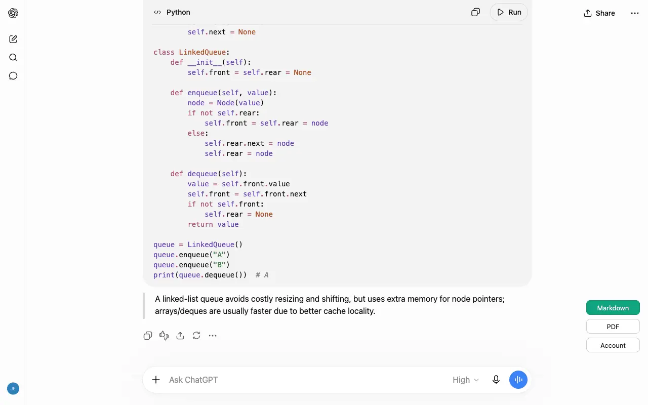 Screenshot 1 of MyChatExport
