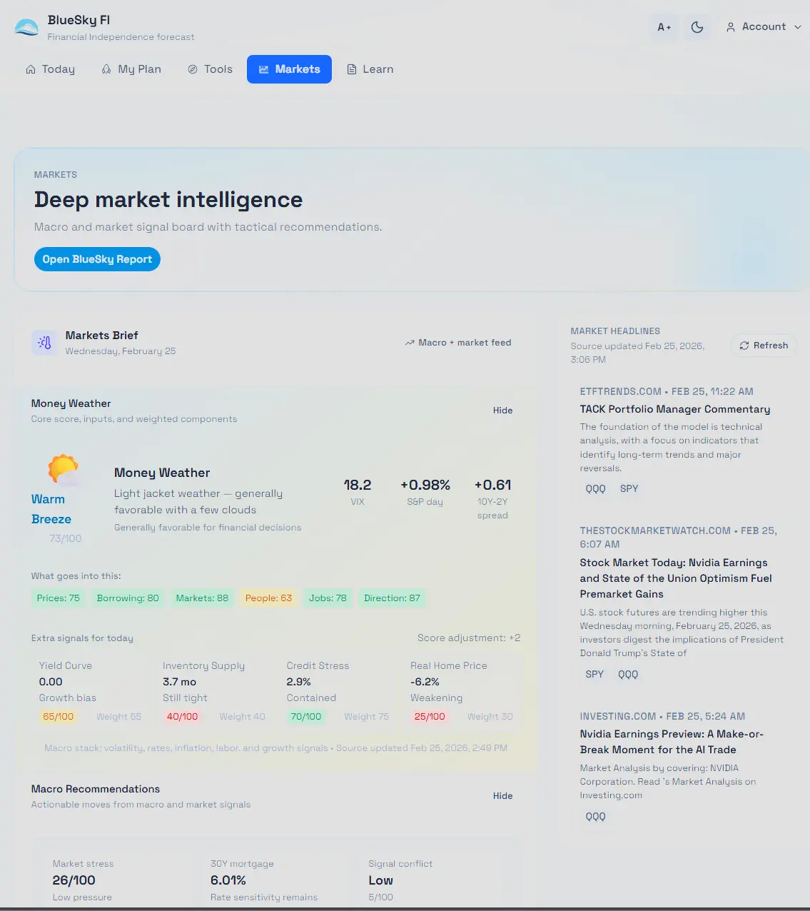 Screenshot 4 of Blue Sky FI (Financial Independence)