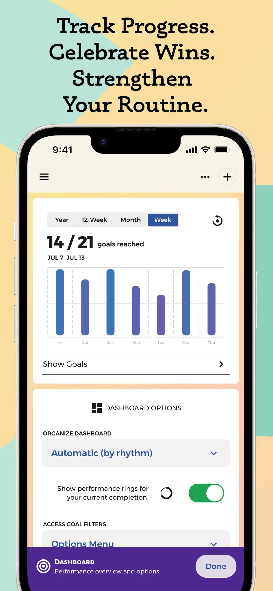 Screenshot 2 of Goalify