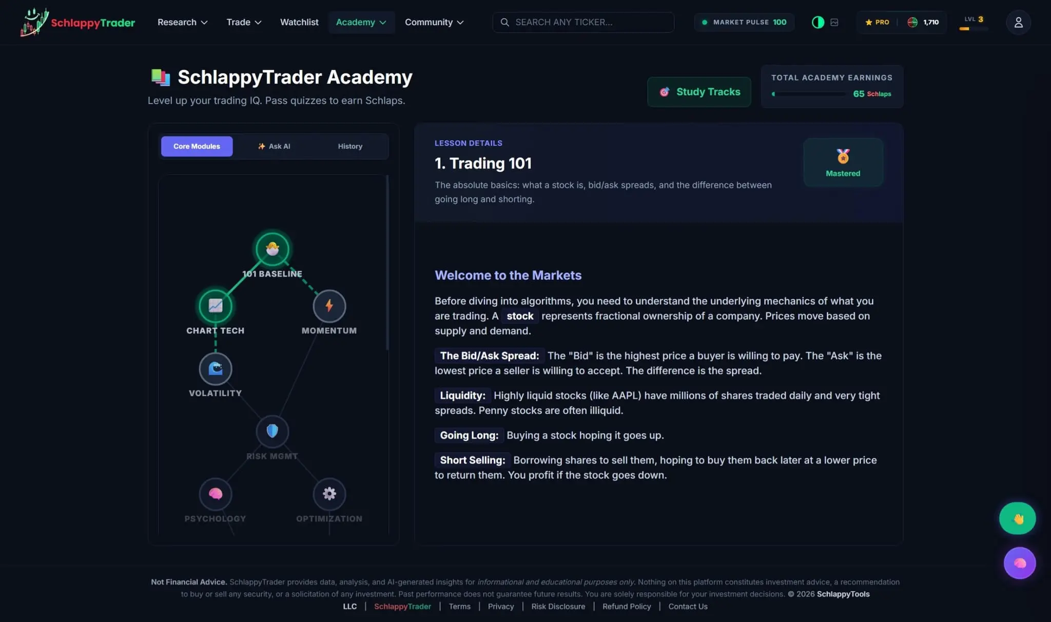 Screenshot 5 of SchlappyTrader