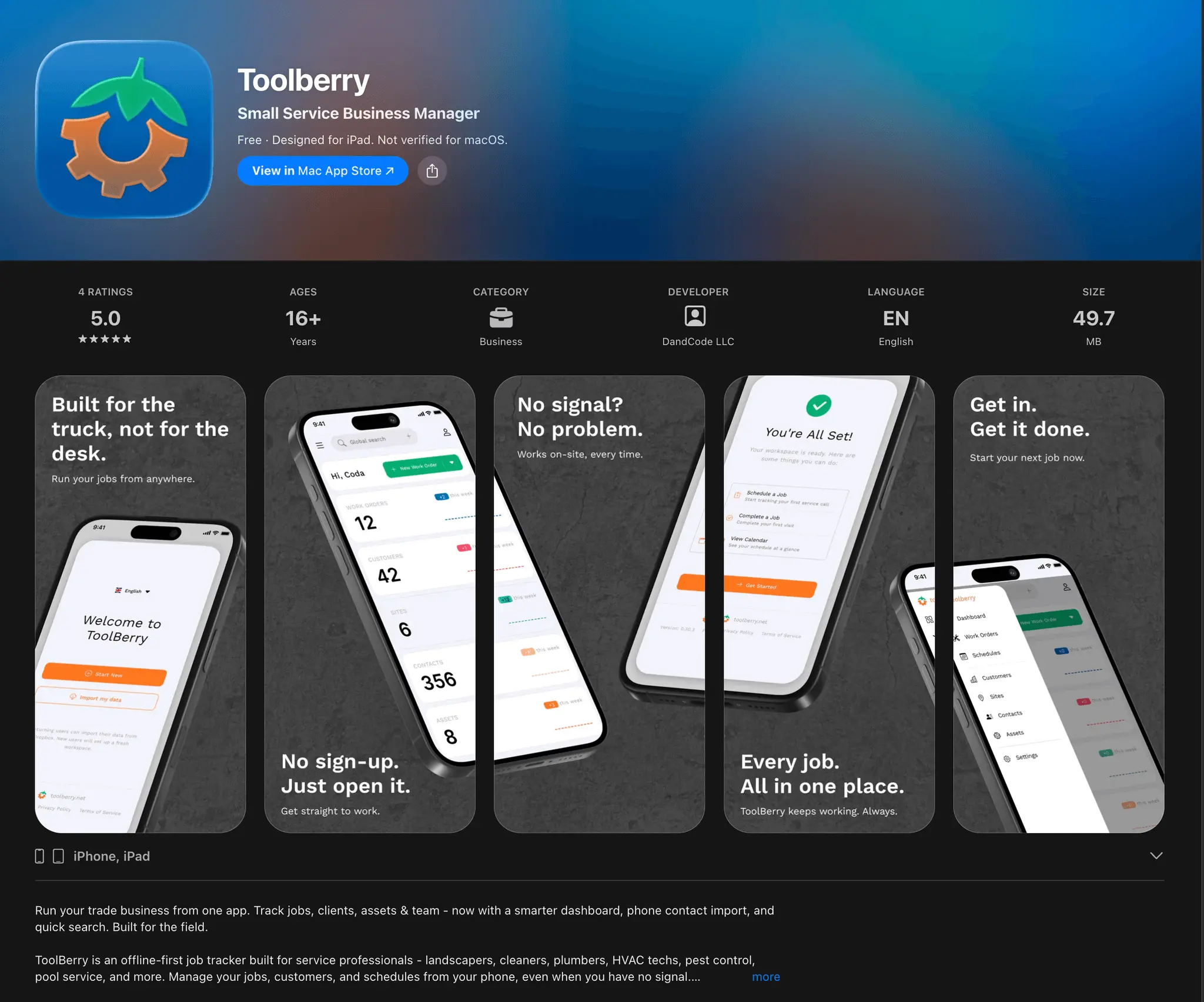 Screenshot 5 of ToolBerry