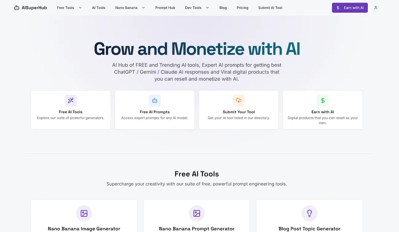 Screenshot 1 of AI Superhub
