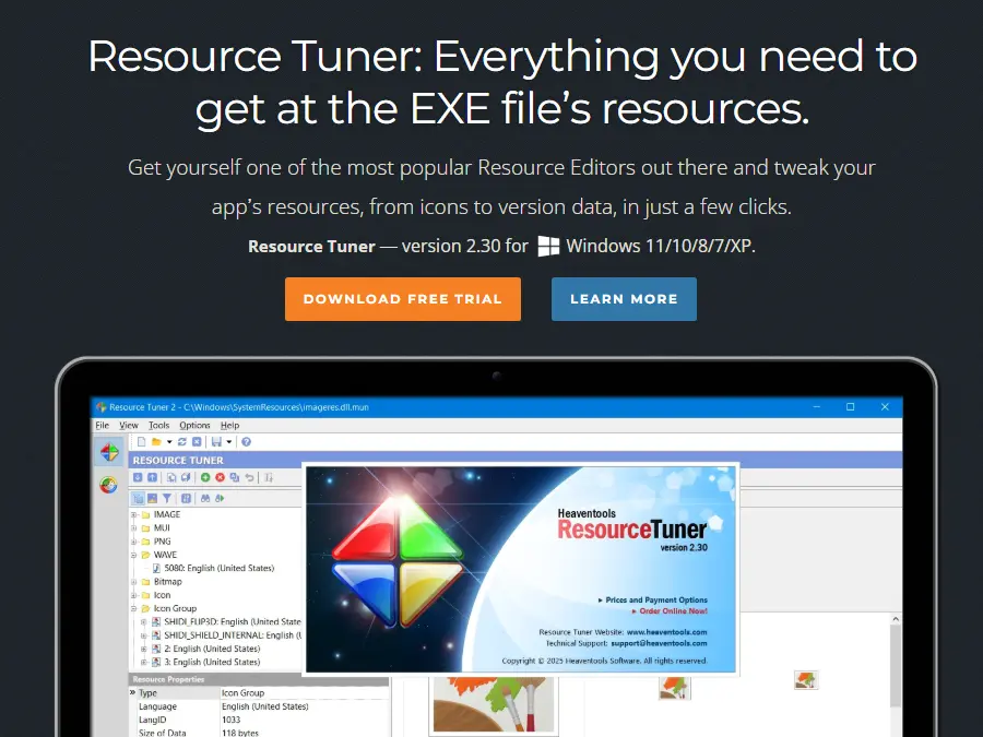 Screenshot 4 of Resource Tuner