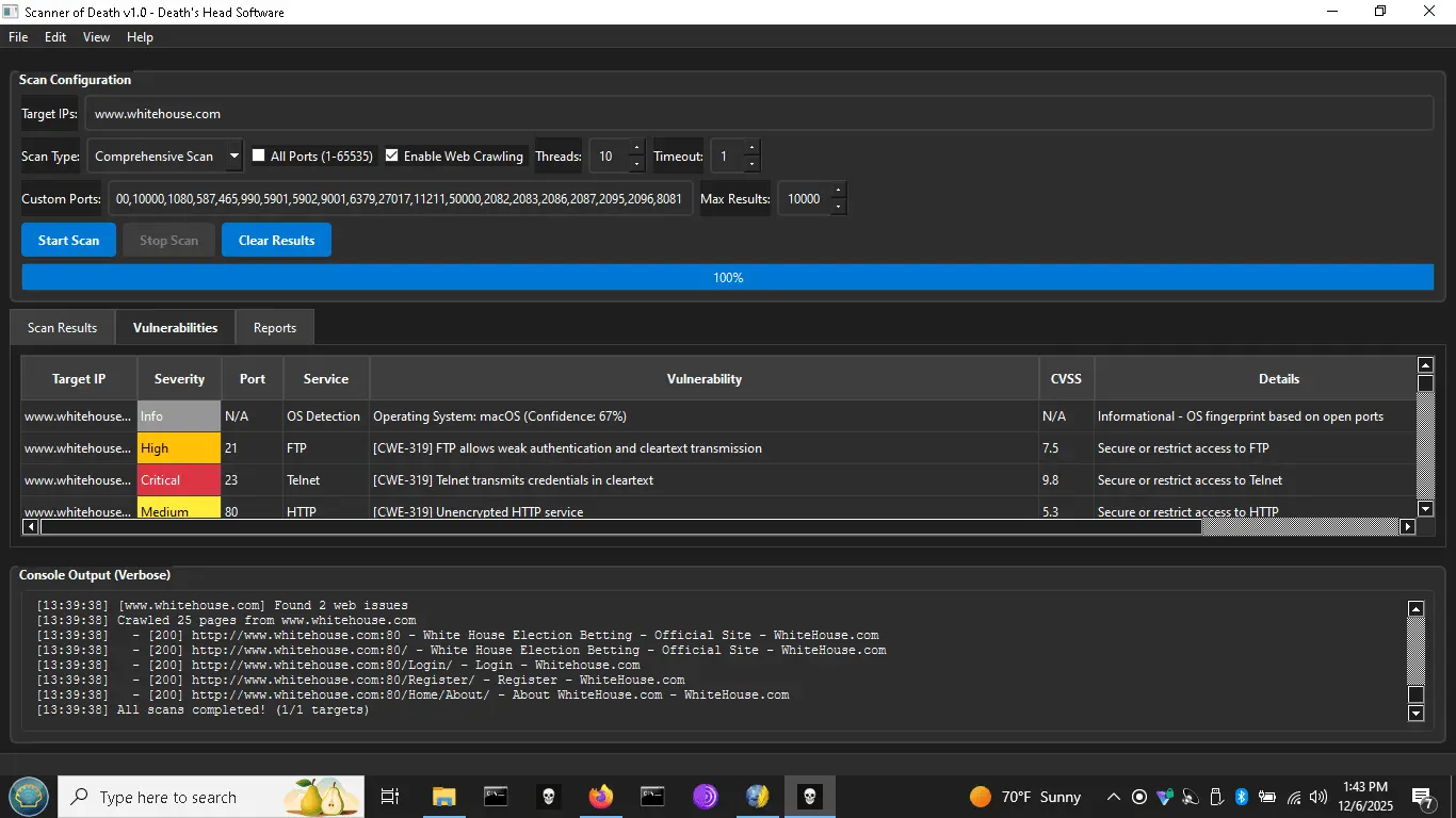 Screenshot 1 of Scanner of Death