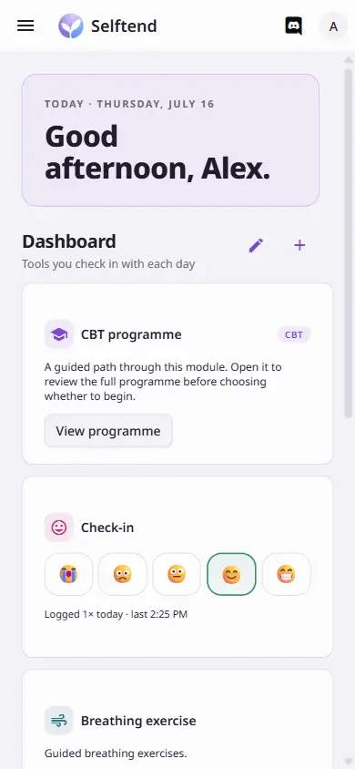 Screenshot 1 of Selftend