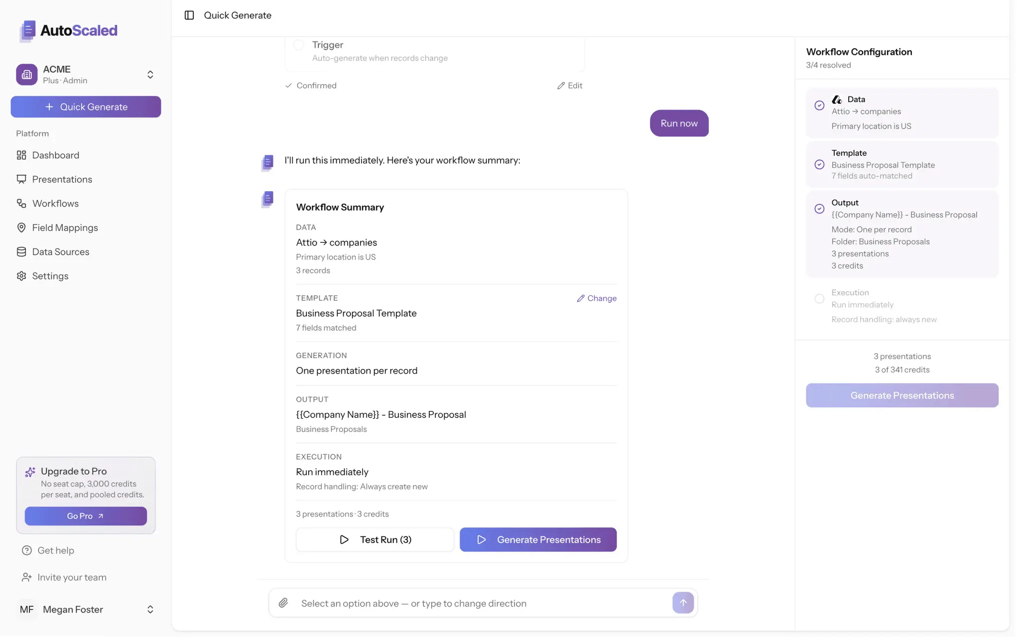 Screenshot 1 of AutoScaled