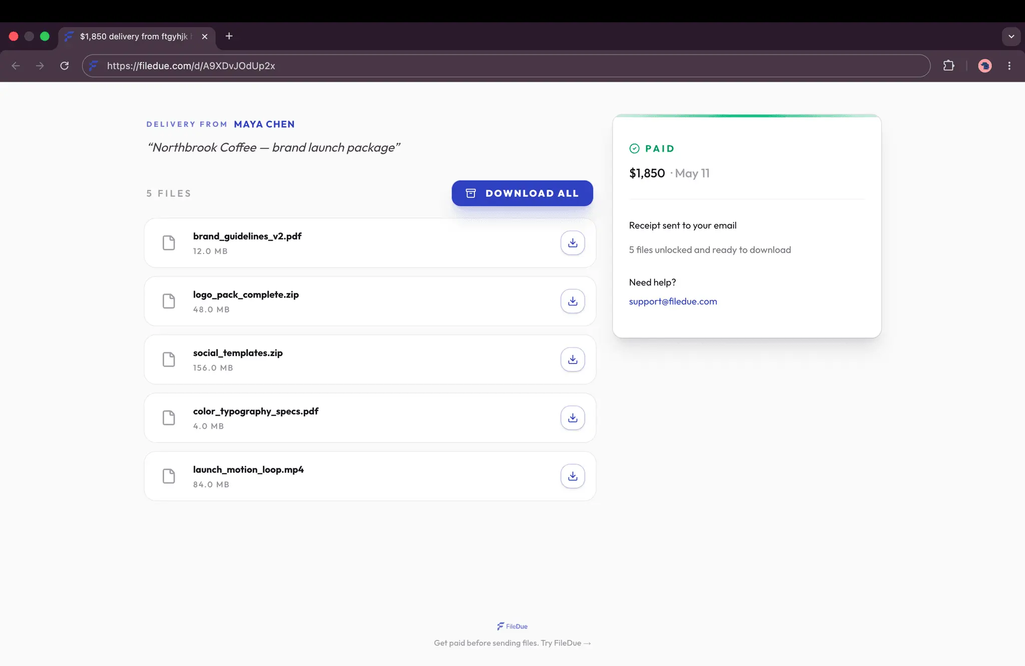 Screenshot 4 of FileDue