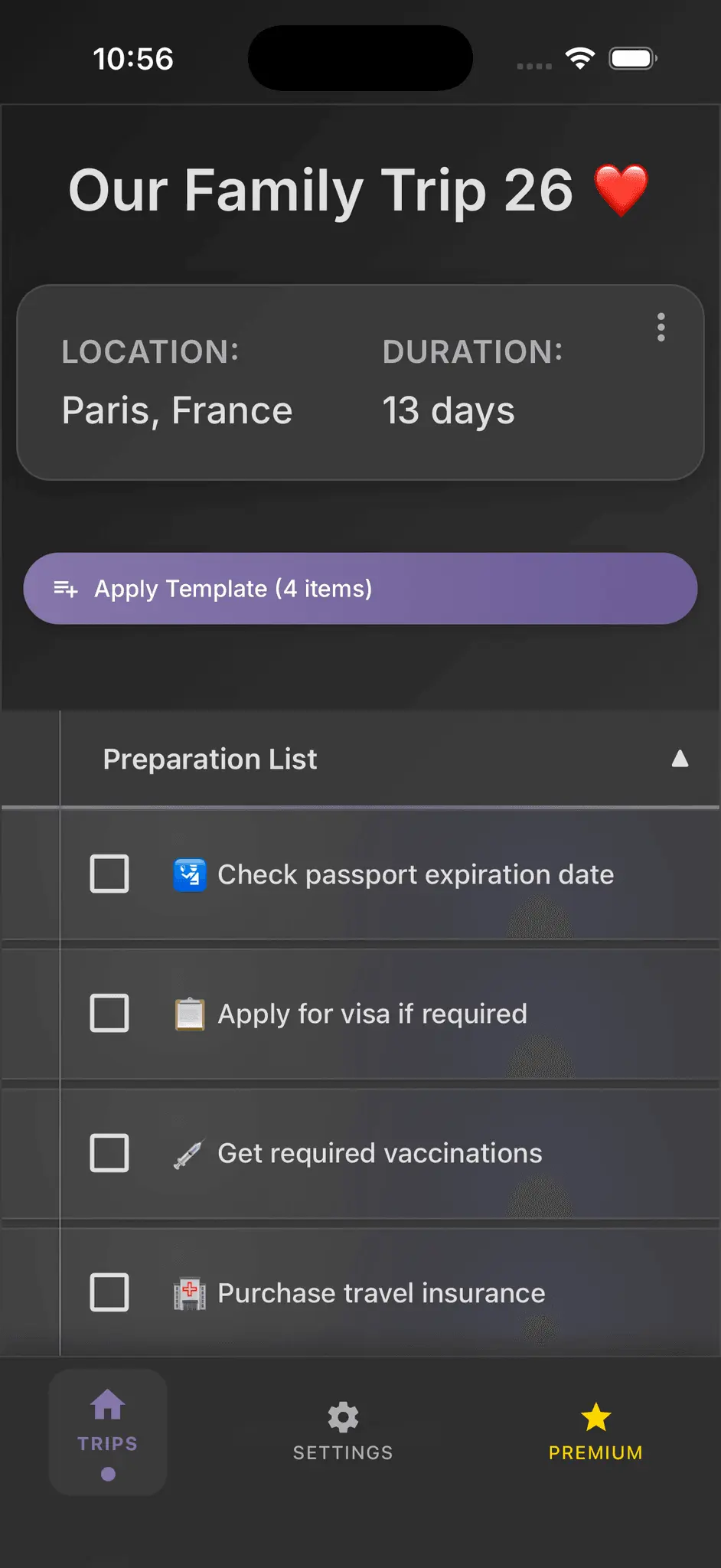 Screenshot 1 of PackMyTrip