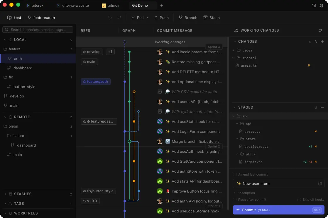 Screenshot 2 of Gitoryx