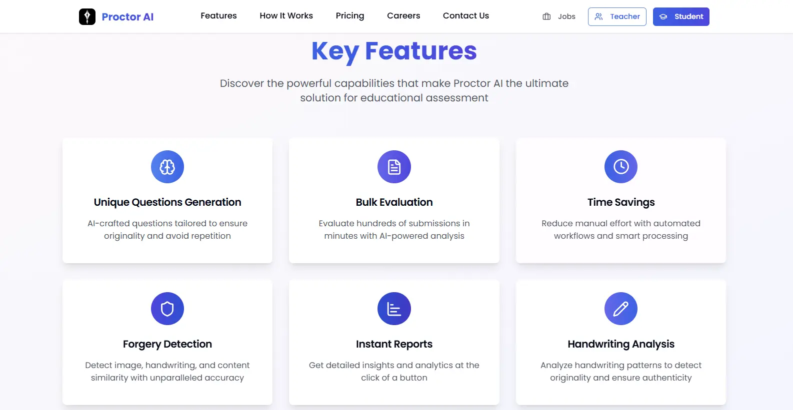 Screenshot 1 of Proctor AI
