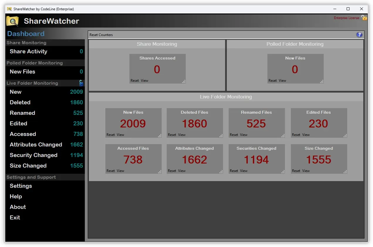 Screenshot 2 of ShareWatcher