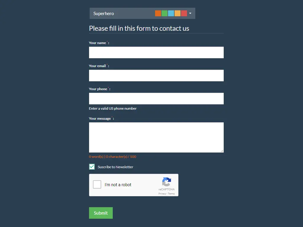 Screenshot 10 of PHP Form Builder