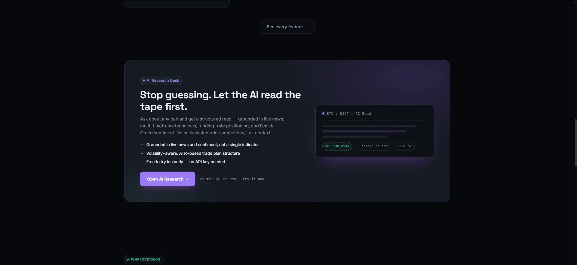 Screenshot 1 of CryptoBolt