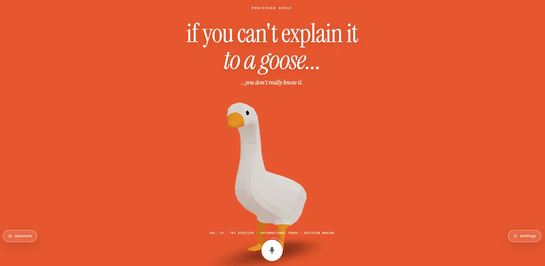 Screenshot 3 of Professor Goose
