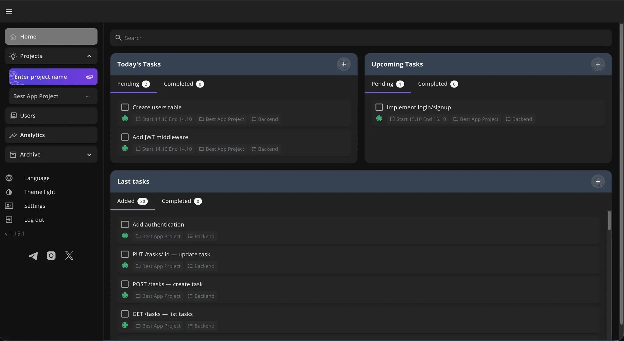 Screenshot 6 of TaskView