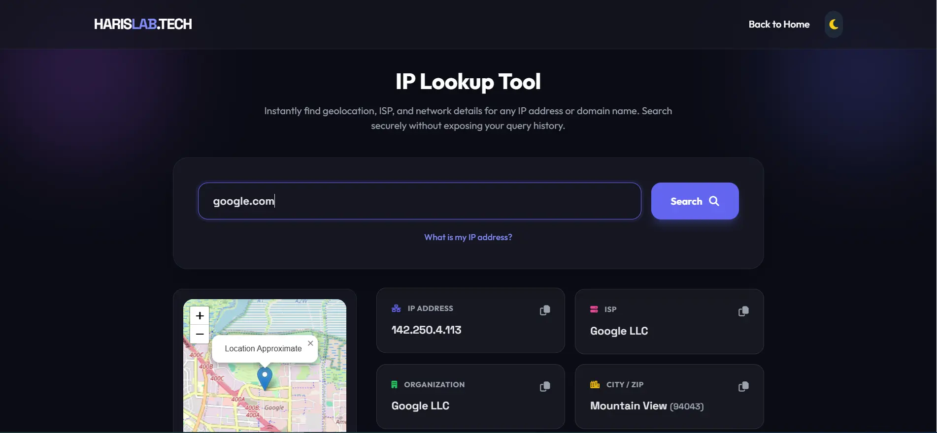Screenshot 1 of HarisLab