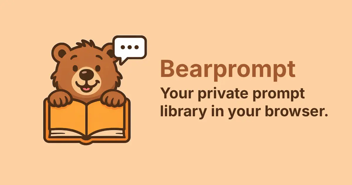 Screenshot 1 of Bearprompt