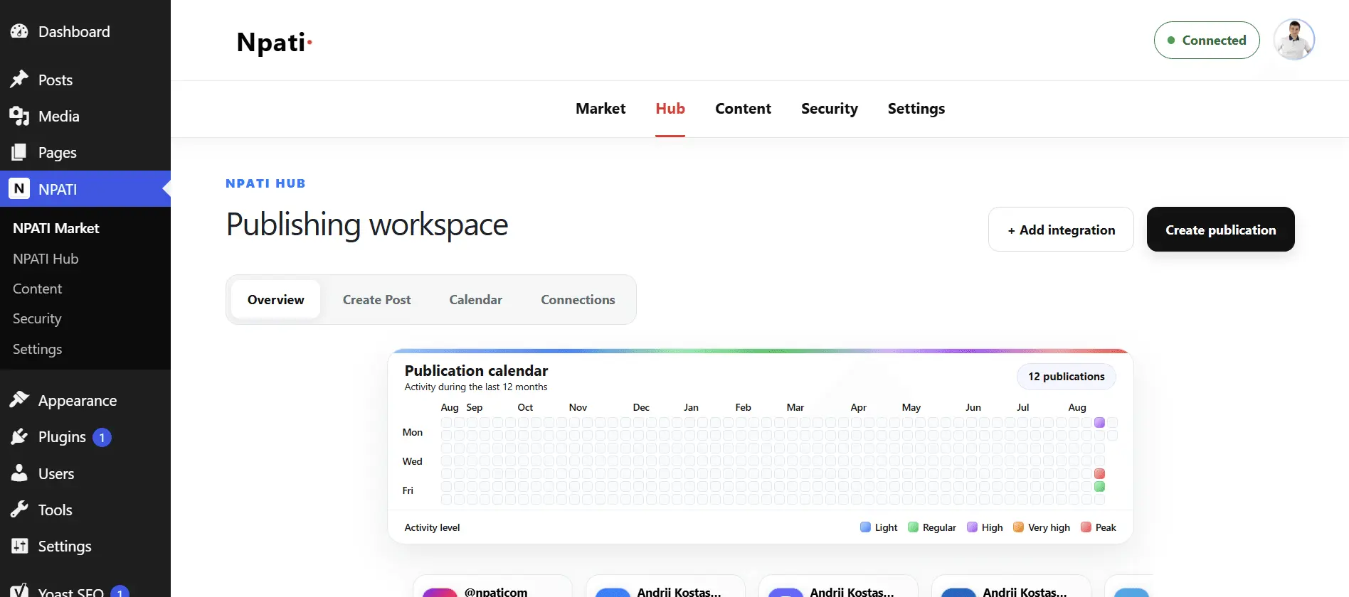 Screenshot 2 of NPATI Content Automation