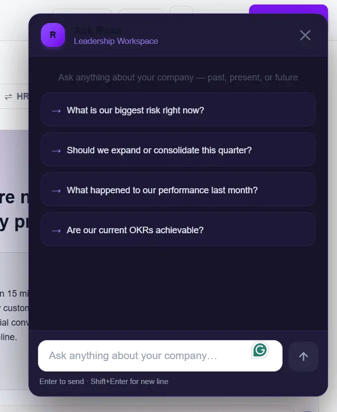 Screenshot 4 of Rasa Intelligence