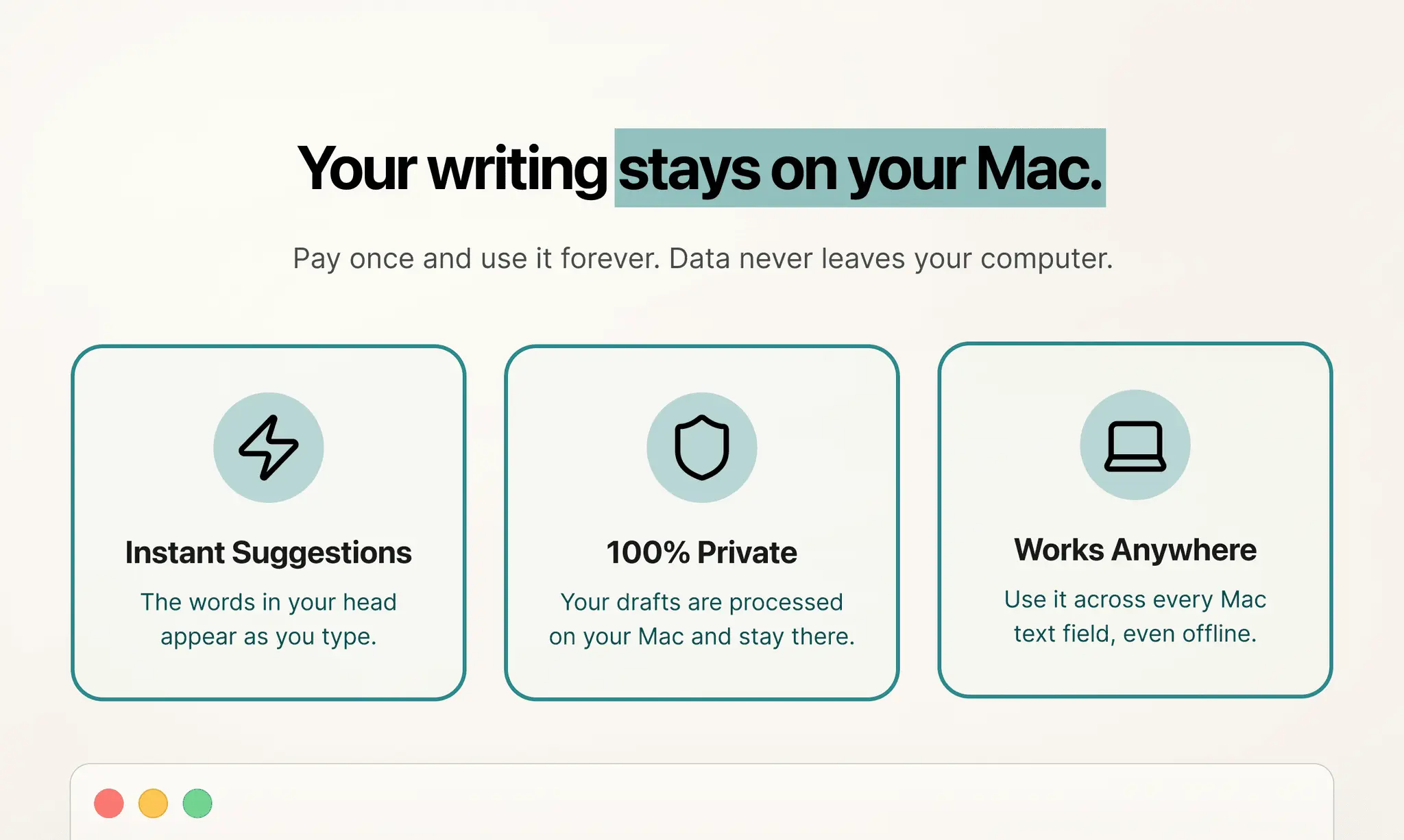Screenshot 5 of Typeahead — AI autocomplete everywhere